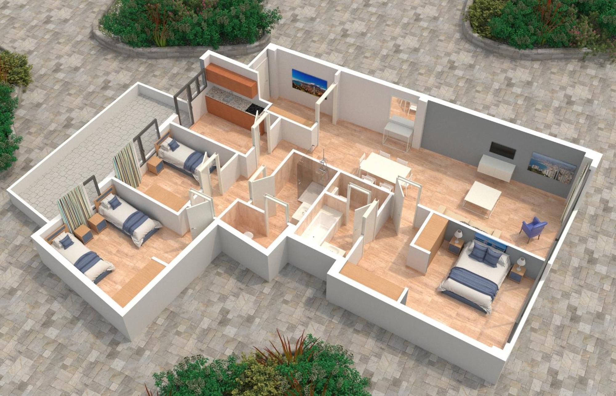 Apartamentos Magic Atrium Plaza Benidorm Luaran gambar